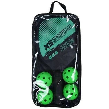 Bộ 2 vợt pickleball nhẹ chuyên nghiệp, bền đẹp kèm túi đựng 4 quả bóng - Giá ưu đãi 115k
