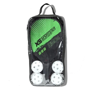 Bộ 2 vợt Pickleball siêu nhẹ kèm túi đựng 4 quả bóng chuyên nghiệp, tay cầm chắc, bền đẹp, giá 108k