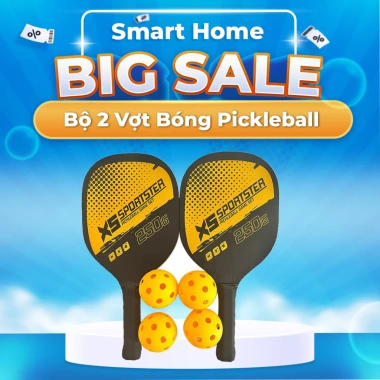 Bộ 2 vợt Pickleball siêu nhẹ kèm túi đựng 4 quả bóng chuyên nghiệp, tay cầm chắc, bền đẹp, giá 108k 9 Bộ 2 vợt Pickleball siêu nhẹ kèm túi đựng 4 quả bóng chuyên nghiệp, tay cầm chắc, bền đẹp, giá 108k 9