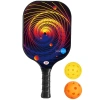 Bộ 2 vợt Pickleball xoáy đỏ sợi thủy tinh siêu nhẹ bền, kèm túi 4 bóng - 100.000 VND 9