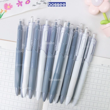 Bộ 20 Bút Gel Hàn Quốc Vỏ Pastel Mực Xanh Đen Giá Tiết Kiệm 45.000₫ Cho Học Sinh