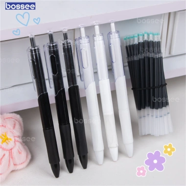 Bộ 20 Bút Gel Hàn Quốc Vỏ Pastel Mực Xanh Đen Giá Tiết Kiệm 45.000₫ Cho Học Sinh