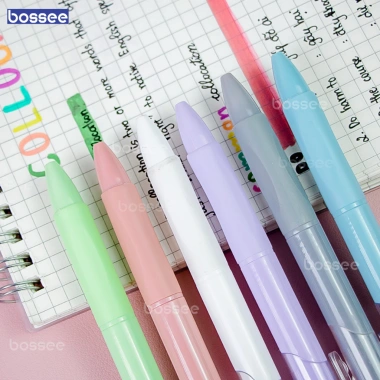 Bộ 20 Bút Gel Hàn Quốc Vỏ Pastel Mực Xanh Đen Giá Tiết Kiệm 45.000₫ Cho Học Sinh