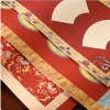 Bộ 20 câu đối mini bán sinh thục 14x34cm, 4-5 chữ thư pháp, họa tiết đa dạng - 48.000đ 3