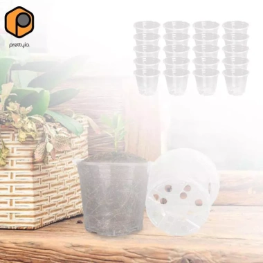 Bộ 20 Chậu Mầm Non Trong Suốt Đa Năng Nhẹ Tái Sử Dụng, Trồng Cây Nhân Giống Giá 99.000₫ 9