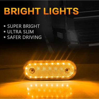 Bộ 20 Đèn LED Tín Hiệu 12V-24V Siêu Sáng cho Xe Hơi và Xe Tải - Giá chỉ 40.700đ