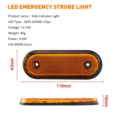 Bộ 20 Đèn LED Tín Hiệu 12V-24V Siêu Sáng cho Xe Hơi và Xe Tải - Giá chỉ 40.700đ