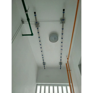 Bộ 20 móc định vị giàn phơi thông minh, khoen chống bay, nhựa gắn inox - chỉ 55k