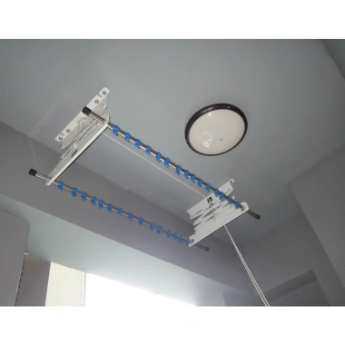 Bộ 20 móc định vị giàn phơi thông minh, khoen chống bay, nhựa gắn inox - chỉ 55k