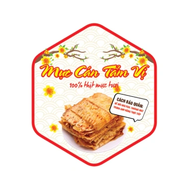 Bộ 20 tem nhãn dán khô bò, khô heo, khô gà, trâu gác bếp - Đầy đủ 4 loại, giá chỉ 29.000₫ 6