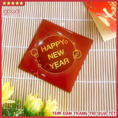 Bộ 20 tem sticker Tết 2.026 đỏ vàng - Dán trang trí quà, hộp, túi, chỉ 16.000₫ 10
