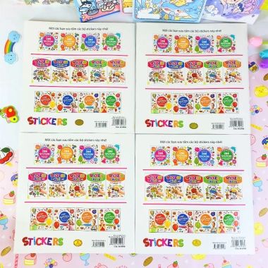 Bộ 200 Sticker phát triển trí thông minh, sáng tạo cho bé 2-8 tuổi - ndbooks 9 Bộ 200 Sticker phát triển trí thông minh, sáng tạo cho bé 2-8 tuổi - ndbooks 9