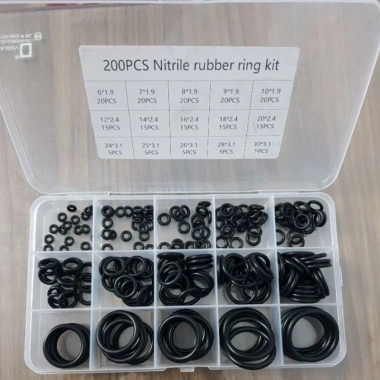 Bộ 200 vòng đệm cao su đa năng cho vòi, sen, khóa ống nước - Giá chỉ 35.900 VND 2