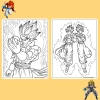 Bộ 20/10 tranh tô màu Dragon Ball Gogeta ngọc rồng, giấy A4 A5 70gsm, giá 13.100₫ 8