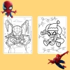 Bộ 20/10 tranh tô màu Spider-Man cho bé – giấy dày 160gsm A4 A5, giá ưu đãi 22.800₫ 2