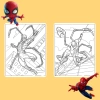 Bộ 20/10 tranh tô màu Spider-Man cho bé – giấy dày 160gsm A4 A5, giá ưu đãi 22.800₫ 6