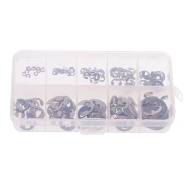 Bộ 240 Phe Gài Trục Chữ E, Phe Cài 3 Chấu, Phe Cốt Quạt 1.5-10mm - Giá 77.500đ 2 Bộ 240 Phe Gài Trục Chữ E, Phe Cài 3 Chấu, Phe Cốt Quạt 1.5-10mm - Giá 77.500đ 2