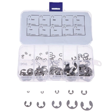 Bộ 240 Phe Gài Trục Chữ E, Phe Cài 3 Chấu, Phe Cốt Quạt 1.5-10mm - Giá 77.500đ 3 Bộ 240 Phe Gài Trục Chữ E, Phe Cài 3 Chấu, Phe Cốt Quạt 1.5-10mm - Giá 77.500đ 3