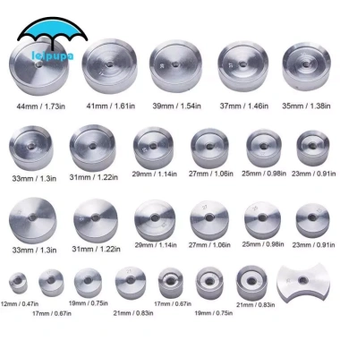 Bộ 25 đồng hồ mặt sau báo chí chết 5mm hợp kim nhôm, lắp nhanh, giá ưu đãi 481.800₫ 5