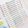 Bộ 25 Highlighter Hai Đầu Toàn Sắc Màu Kẹo Mềm - Bút Đánh Dấu Siêu Nổi Bật 117k 2