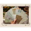 Bộ 28 tấm giấy nền mini hoa nổi vintage màu nâu - phong cách retro cho Bullet Journal và Scrapbook, giảm giá 37k 8