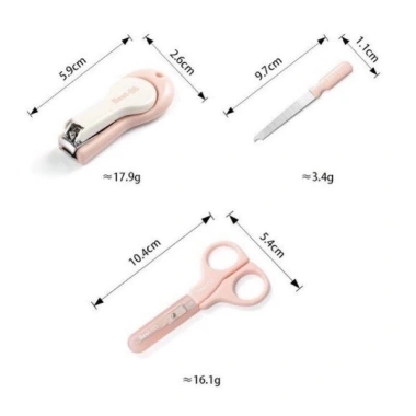 Bộ 3 bấm móng tay đa năng cho bé - An toàn, tiện lợi, giá 50.000đ Uni Baby