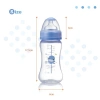 Bộ 3 bình sữa cổ rộng nhựa PP KU.KU Duckbill 270ml - An toàn, dễ dùng, giá 247k 4