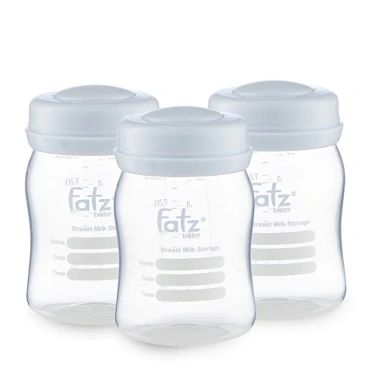 Bộ 3 Bình Trữ Sữa Fatz Cổ Rộng 150ml FB120N - Tương Thích Núm Ti & Máy Hút Lamkids, Giá Ưu Đãi 31.000 7