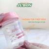 Bộ 3 bình trữ sữa Jubon 150ml cổ rộng nhựa PP không BPA an toàn cho bé - 35k 4