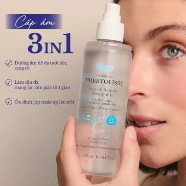 Bộ 3 bước Embryolisse: sữa rửa mặt 200ml, xịt dưỡng 200ml, kem ẩm 30ml – Da sạch, mềm mịn, chỉ 878.000₫ 4