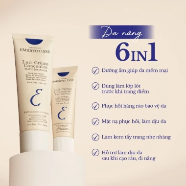 Bộ 3 bước Embryolisse: sữa rửa mặt 200ml, xịt dưỡng 200ml, kem ẩm 30ml – Da sạch, mềm mịn, chỉ 878.000₫ 6