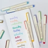 Bộ 3 bút brush Soft Calligraphy pastel - Màu đẹp cho Bullet Journal Lalunavn A72, giá ưu đãi 54.000₫ 2