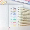 Bộ 3 bút brush Soft Calligraphy pastel - Màu đẹp cho Bullet Journal Lalunavn A72, giá ưu đãi 54.000₫ 8