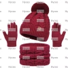Bộ 3 Cái HYCEO Găng Tay, Khăn, Mũ Mùa Đông Bảo Vệ Cổ, Chống Gió, Cảm Ứng - 237.600₫