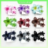 Bộ 3 Cái Kẹp Tóc Frangipani Hoa Ngôi Sao Đa Màu Mùa Hè - Cá Mập, Kẹp Móng Vuốt Hawaii 9