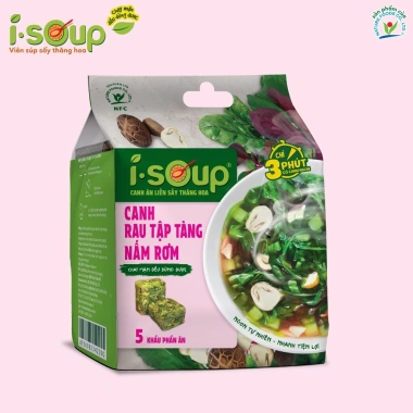 Bộ 3 Canh Rau: Canh Cải Xoong, Canh Rong Biển, Canh Rau Tập Tàng Giá ưu đãi 194.000đ 6
