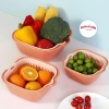 Bộ 3 chậu rổ 2 lớp HOKORI: thiết kế hiện đại, độ bền cao, tiết kiệm không gian, trồng cây indoor, giá ưu đãi 30.000đ