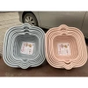 Bộ 3 chậu rổ 2 lớp HOKORI: thiết kế hiện đại, độ bền cao, tiết kiệm không gian, trồng cây indoor, giá ưu đãi 30.000đ 2