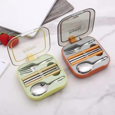 Bộ 3 Chiếc Thìa Nĩa Đũa Tháo Rời Tiện Lợi Cho Dã Ngoại – Giá Ưu Đãi 135k