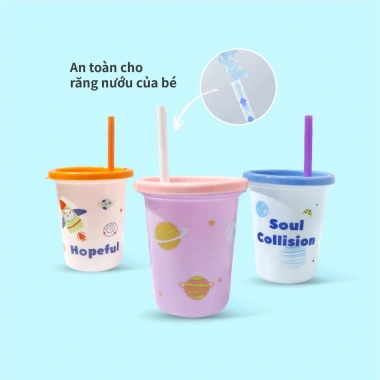 Bộ 3 cốc nhựa sáng tạo cho bé - uống nước tiện lợi, giảm giá 20% chỉ 169.000₫ 7