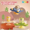 Bộ 3 con quay spinner dễ thương dính tường - an toàn cho bé, giảm giá 89k
