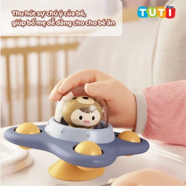 Bộ 3 con quay spinner dễ thương dính tường - an toàn cho bé, giảm giá 89k 2
