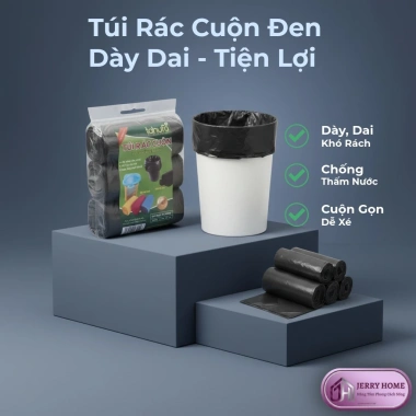 Bộ 3 Cuộn Túi Rác Tự Phân Hủy Sinh Học – Dày Dai, Dễ Xé, Thân Thiện Môi Trường 2 Bộ 3 Cuộn Túi Rác Tự Phân Hủy Sinh Học – Dày Dai, Dễ Xé, Thân Thiện Môi Trường 2