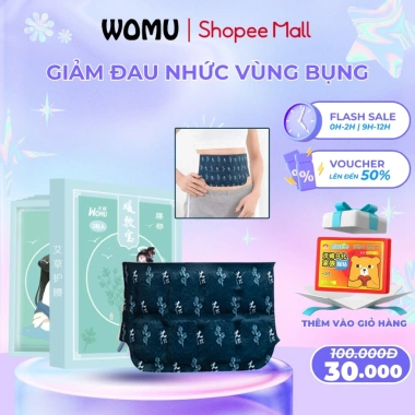 Bộ 3 Dán Chườm Nóng WoMu WM-1.467 Giảm Đau Cổ Bụng Tay Chân Ngải Cứu Thảo Dược 10 Bộ 3 Dán Chườm Nóng WoMu WM-1.467 Giảm Đau Cổ Bụng Tay Chân Ngải Cứu Thảo Dược 10