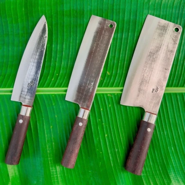 Bộ 3 Dao Tra Cao Cấp Thép 420HC Hoàn Thiện Thủ Công – Giá Ưu Đãi 349.000₫