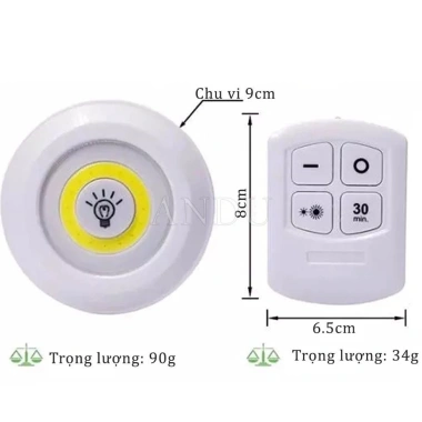 Bộ 3 Đèn LED Dán Tường Thông Minh - Hẹn Giờ, Remote Điều Khiển, Giá 99.000₫ 5 Bộ 3 Đèn LED Dán Tường Thông Minh - Hẹn Giờ, Remote Điều Khiển, Giá 99.000₫ 5