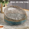 Bộ 3 Đĩa Decor Vân Sóng - Nhựa Dày Đựng Trái Cây, Hiện Đại, Giá 44.100₫ 8