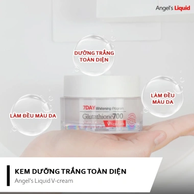 Bộ 3 Dưỡng Trắng Da Angel's Glutathione 700 - Niacinamide + Kem Đêm, Thâm Nám, 1,377,000 VND 9