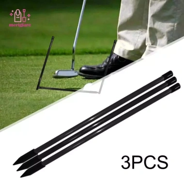 Bộ 3 gậy định hướng golf sợi thủy tinh 10.63 inch - Hỗ trợ chỉnh tư thế, luyện xoay ngoại thất, giá ưu đãi 60.500₫