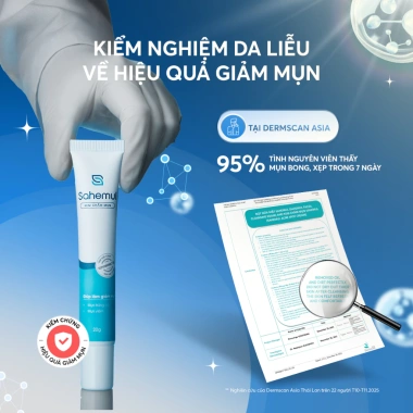Bộ 3 giảm mụn viêm, mụn đỏ, mụn mủ và thâm nhanh - Kem mụn 20g + Bọt rửa mặt 150ml + Kem mờ thâm 20g - Giá 605.000đ 3 Bộ 3 giảm mụn viêm, mụn đỏ, mụn mủ và thâm nhanh - Kem mụn 20g + Bọt rửa mặt 150ml + Kem mờ thâm 20g - Giá 605.000đ 3